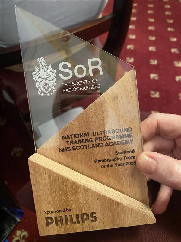 National Ultrasound Training Programme named Radiography Team of the Year