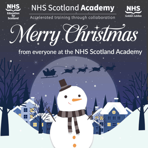 NHS Scotland Academy Winter Newsletter 2025
